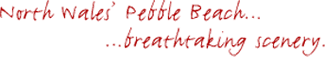 North Wales' Pebble Beach&hellip; &hellip;breathtaking scenery