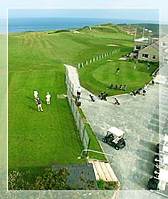 The first tee at Nefyn